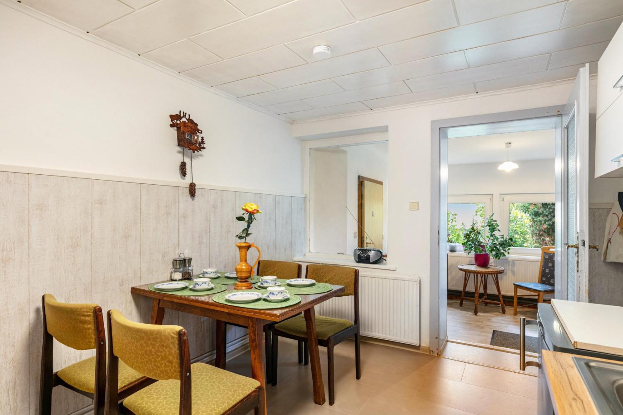 Ferienwohnung Im Blumengarten Angermunde Buitenkant foto